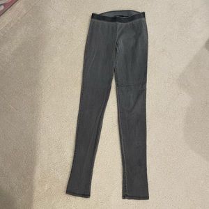 Theory grey leggings, size 2